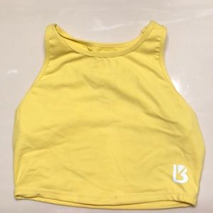 Buffbunny-Medium yellow Crop